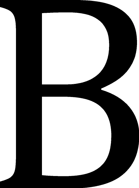 Block Font Letter (Unpainted)